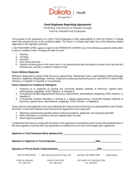 Form 1-B Download Printable PDF Or Fill Online Food Employee Reporting ...