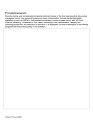 Haccp Plan Review Submittal Form - North Dakota, Page 13