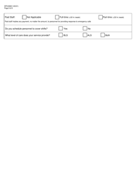 Form SFN60841 North Dakota License Application - Quick Response Unit - North Dakota, Page 3