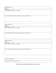 Lincspring Cycle Completion for Credit Form via Edutech - North Dakota, Page 2