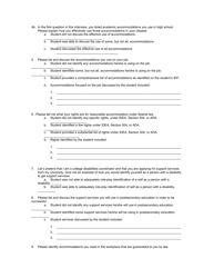Self-determination and Self-advocacy Skills Questionnaire - North Dakota, Page 10