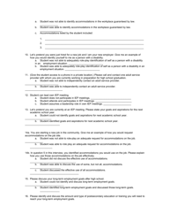 Self-determination and Self-advocacy Skills Questionnaire - North Dakota, Page 11