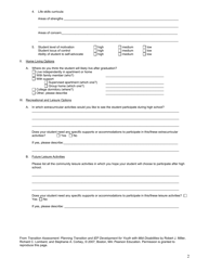 Future Planning Inventory - North Dakota, Page 2