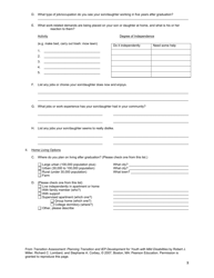 Future Planning Inventory - North Dakota, Page 8