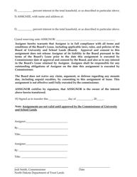 Oil &amp;gas Lease Interest Assignment - Assignor to Assignee - North Dakota, Page 2