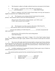 Application for Easement in State-Owned Submerged Lands - North Carolina, Page 11