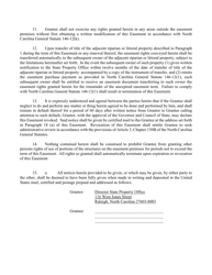 Application for Easement in State-Owned Submerged Lands - North Carolina, Page 12