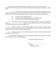 Application for Easement in State-Owned Submerged Lands - North Carolina, Page 13