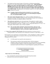 Application for Easement in State-Owned Submerged Lands - North Carolina, Page 7