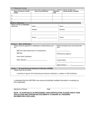 Statewide Uniform Certification Application - North Carolina, Page 5