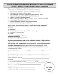 Statewide Re-certification Application - Statewide Uniform Certification Program - North Carolina, Page 3