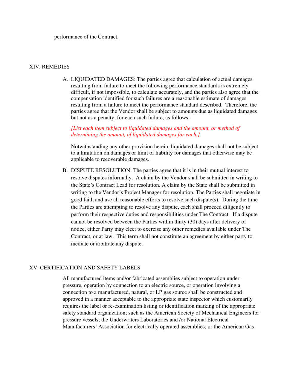 Goods and Services Agreement - North Carolina, Page 7
