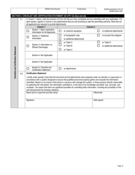 EPA Form 2A (3510-2A) Municipal Potw With Design Flow (Modified) - North Carolina, Page 11