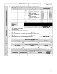 EPA Form 2A (3510-2A) Municipal Potw With Design Flow (Modified) - North Carolina, Page 3