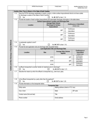 EPA Form 2A (3510-2A) Municipal Potw With Design Flow (Modified) - North Carolina, Page 4