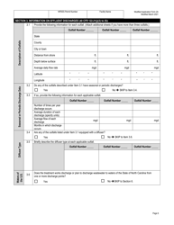 EPA Form 2A (3510-2A) Municipal Potw With Design Flow (Modified) - North Carolina, Page 7