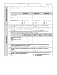 EPA Form 2A (3510-2A) Municipal Potw With Design Flow (Modified) - North Carolina, Page 9