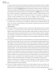 Form COLL-94A Security Agreement With Resolution (For Public Deposits Collateralized Using the Dedicated Method) - North Carolina, Page 5