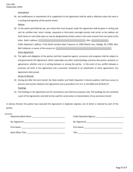 Form COLL-94A Security Agreement With Resolution (For Public Deposits Collateralized Using the Dedicated Method) - North Carolina, Page 7