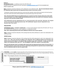 Instructions for Ancillary Governmental Participant Investment Program (Agpip) Deposit/Withdrawal Form - State Agencies - North Carolina, Page 3