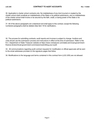 Form LGC-205 Contract to Audit Accounts - North Carolina, Page 6