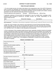 Form LGC-205 Contract to Audit Accounts - North Carolina, Page 7