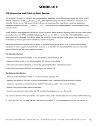 Agreement for Access to Driver&#039;s License and Motor Vehicle Records - New Mexico, Page 11