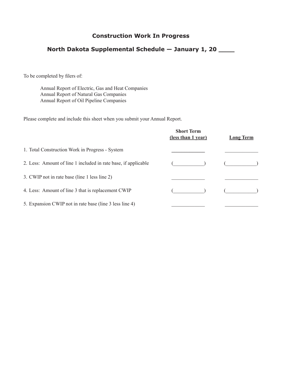 Form SFN25835 Annual Report of Oil Pipeline Companies - North Dakota, Page 13