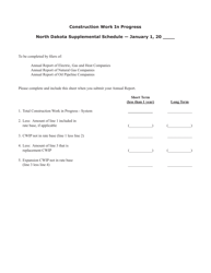 Form SFN25850 Annual Report of Natural Gas Companies - North Dakota, Page 14