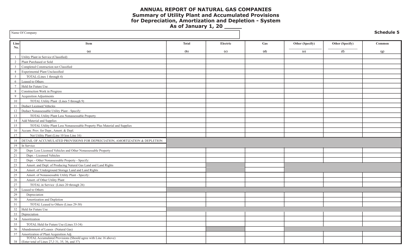 Form SFN25850 Annual Report of Natural Gas Companies - North Dakota, Page 8