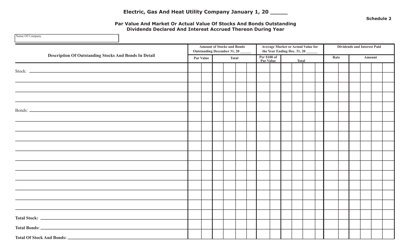 Form SFN25801 Annual Report of Electric, Gas and Heat Utility Companies - North Dakota, Page 3