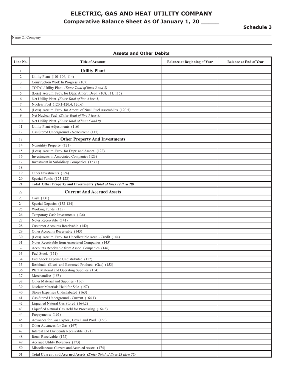 Form SFN25801 Annual Report of Electric, Gas and Heat Utility Companies - North Dakota, Page 4