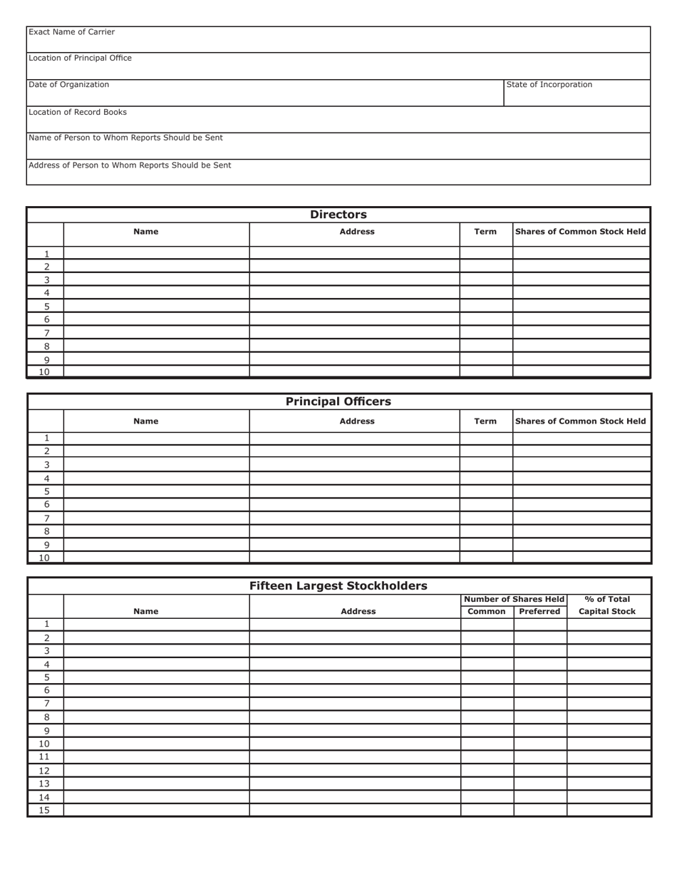 Form SFN25816 Annual Report of Air Transportation Companies - North Dakota, Page 3