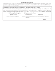 Form 24734 Application for Property Tax Incentives for New or Expanding Businesses - North Dakota, Page 5