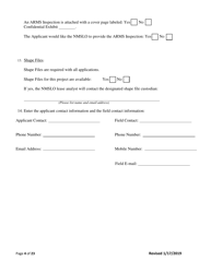 Application for Business Lease - New Mexico, Page 4
