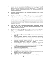 Recreational Access Permit Application - New Mexico, Page 4