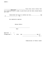 Form OGRCR-1 Claim for Refund - Distributed Funds - New Mexico, Page 2