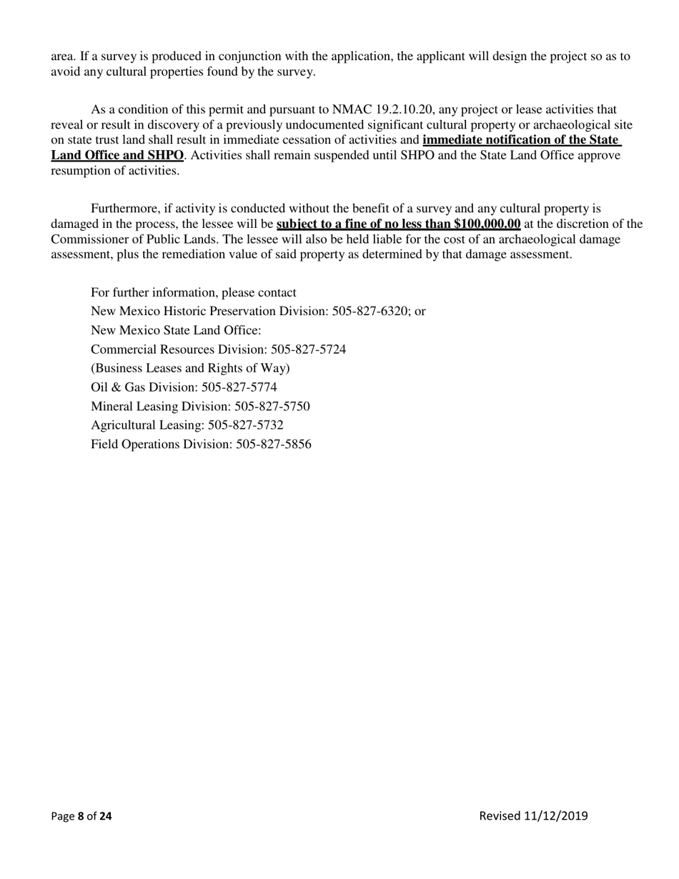 Application for Renewable Energy - New Mexico, Page 8