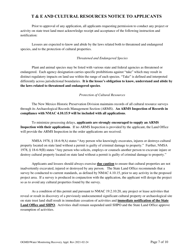 Application for Water Monitoring/Recovery Well Easement - New Mexico, Page 7