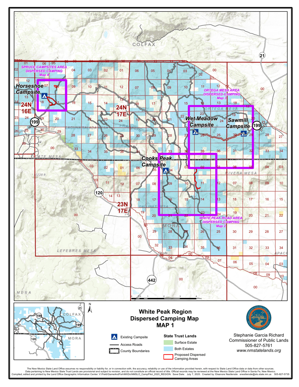 New Mexico Dispersed Camping: White Peak Permit Application - Fill Out ...