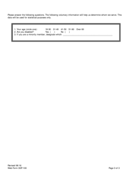 Form OCP-100 Consumer Complaint Form - Montana, Page 3