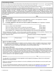 Form 11-1404 Application for Commercial Driver License (Cdl) - Montana, Page 2
