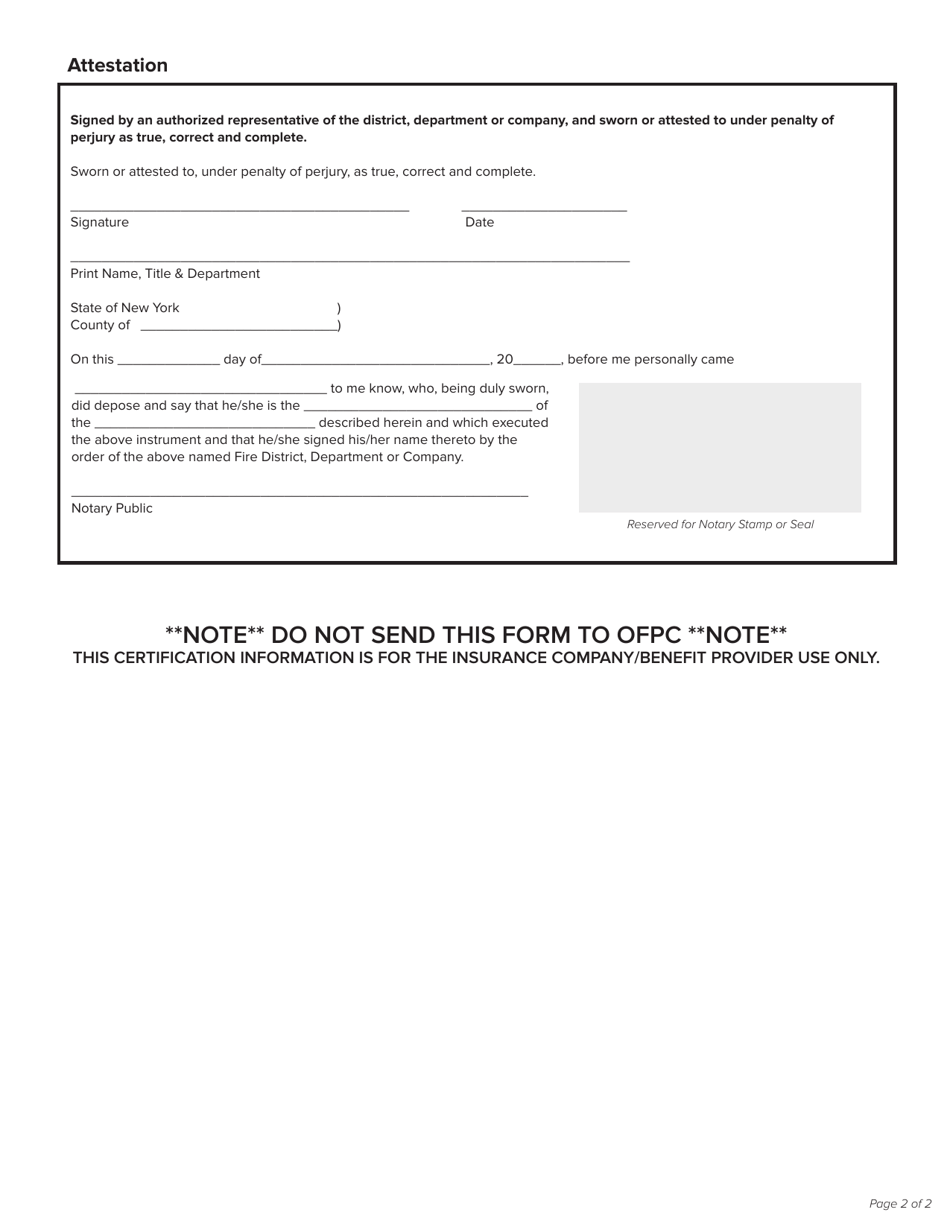 Form EOSB-210.4 Certification of Eligibility - New York, Page 2