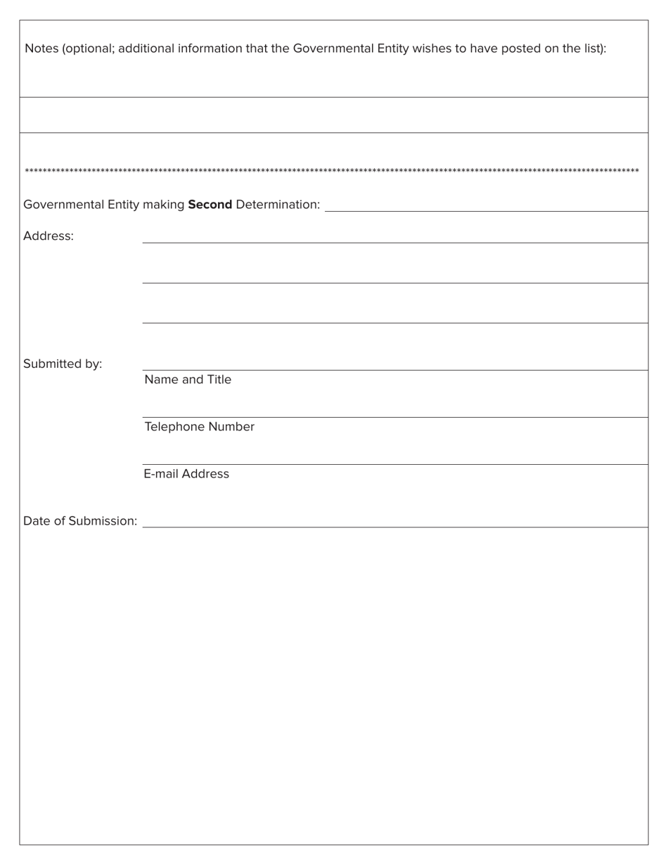 New York List of Debarred Offerers Notification Form Under State ...