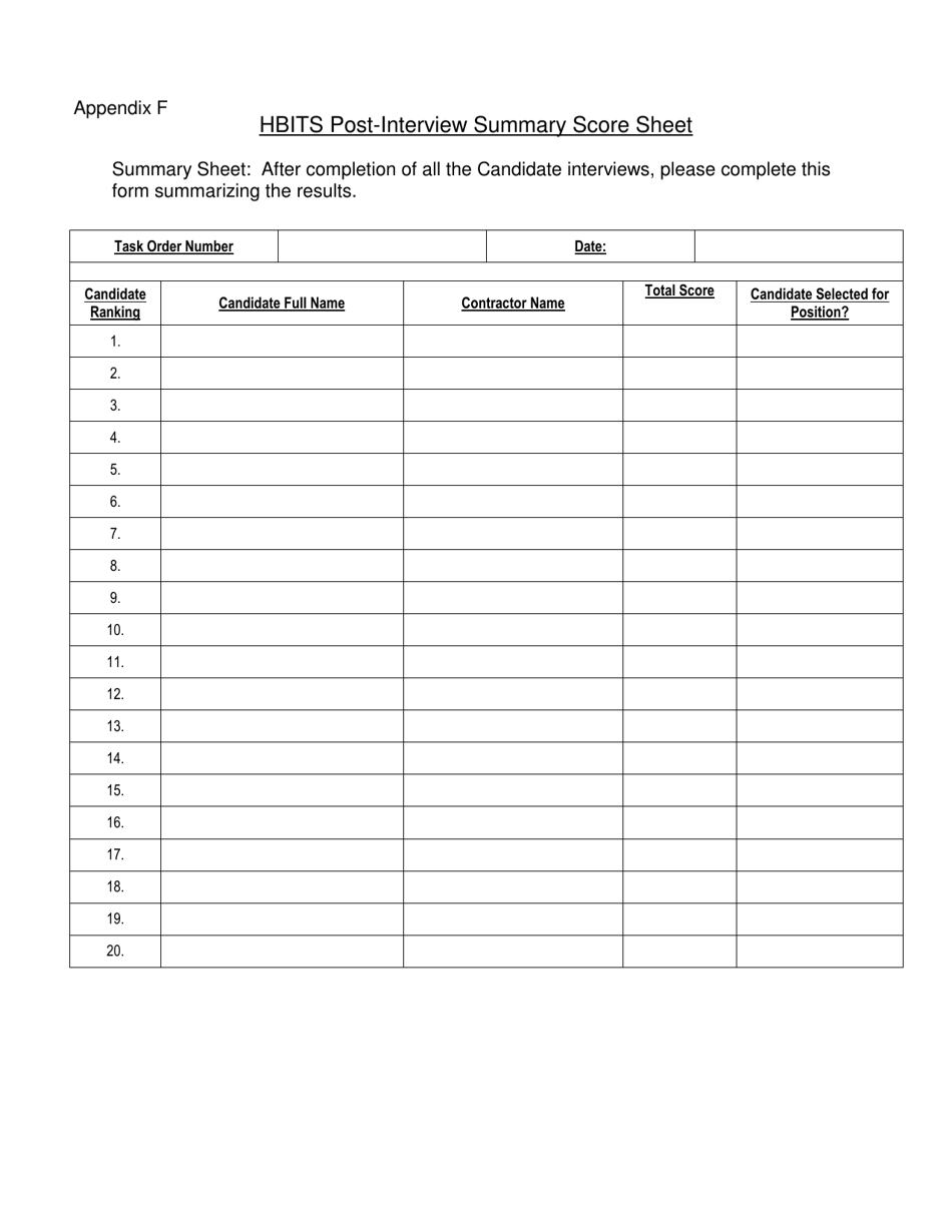 new-york-hbits-post-interview-summary-score-sheet-fill-out-sign