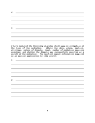 Mediator Application - Nebraska, Page 4