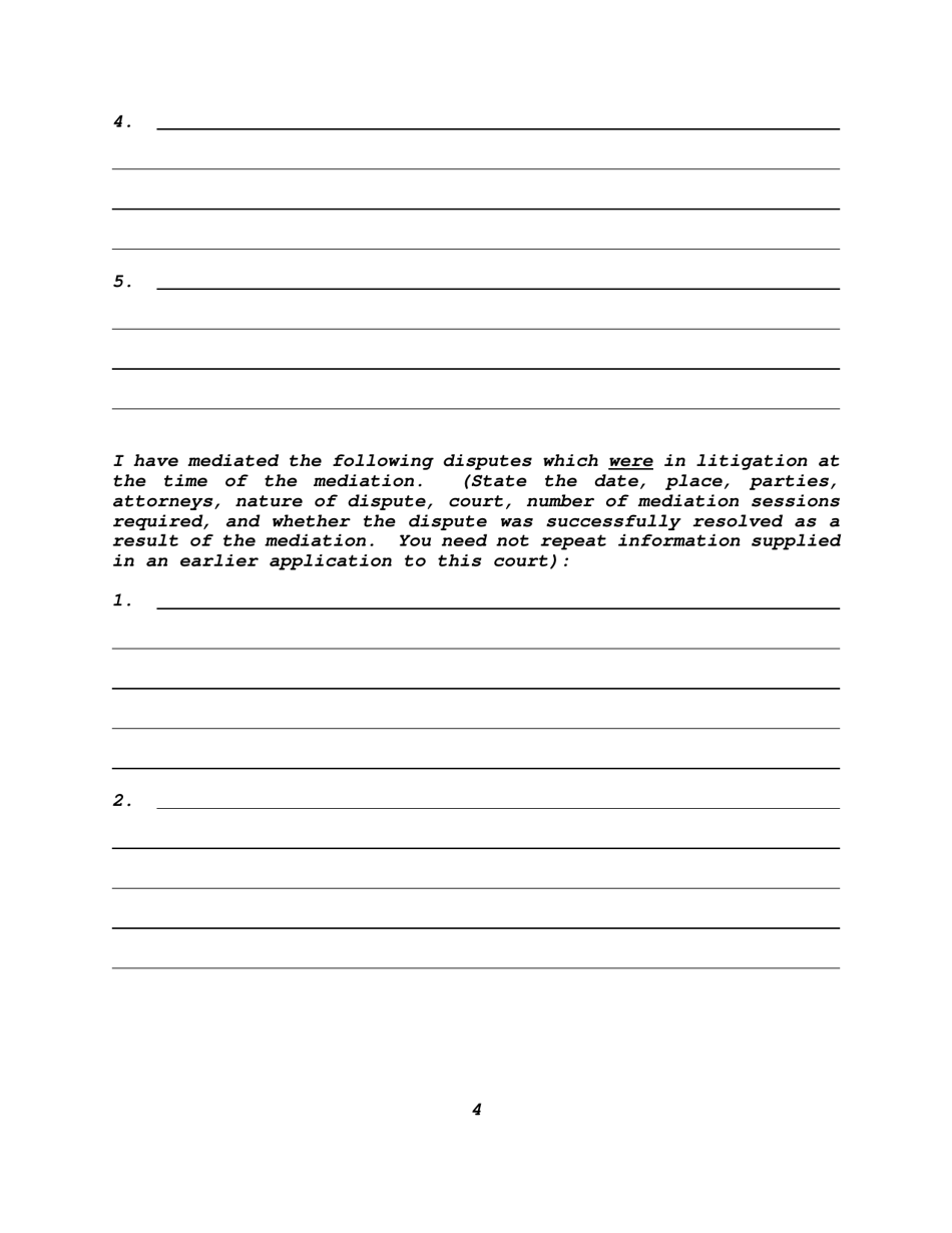 Mediator Application - Nebraska, Page 4