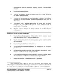 Space and Equipment Use Agreement - Nebraska, Page 2