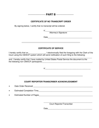 Request for Transcript or Certificate of No Transcript Order - Nebraska, Page 3