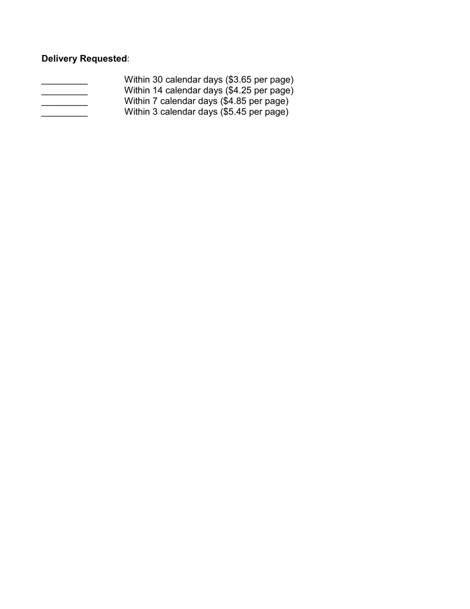 Request for Cd / Transcript by a Non-party - Nebraska, Page 3